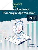 Real-Time Resource Planning & Optimization: Project Management Game Changer