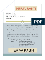 Undangan Kerja Bakti