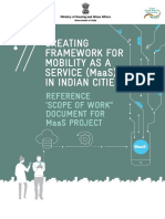 Scope of Work-Document For MaaS Project