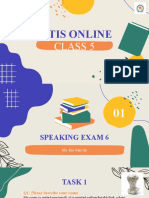 Aptis Online: Class 5