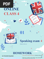 Aptis Online: Class 4