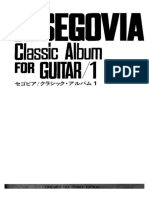 A. Segovia - Classic Album For Guitar - 1