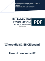 Lecture 2 Intellectual Revolutions