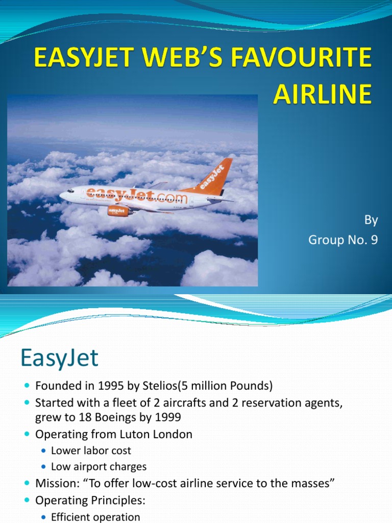 EasyJet: Founding and Business Strategy | PDF | Airlines | Low Cost Carrier
