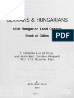Germans & Hungarians: 1828 Land Census, Vol. 13