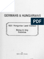 Germans & Hungarians: 1828 Land Census, Vol. 18