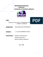 Universidad Nacional de Moquegua Escuela Profesional de Ingeneria Ambiental