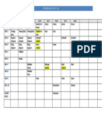 Sound Cue Sheet for Theatre Production | PDF