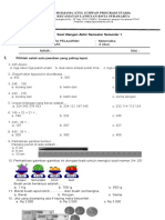 Mata Pelajaran: Matematika Kelas: 2 (Dua) Nama: Nilai