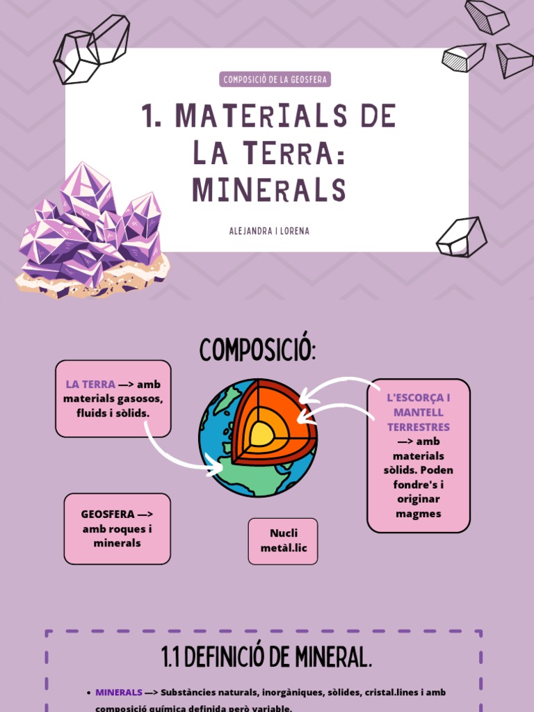 Els Minerals | PDF