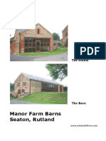 Manor Farm Barns Letting Details