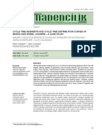 Cycle Time Segments and Cycle Time Distribution Curves of Mining Size Wheel Loaders - A Case Study