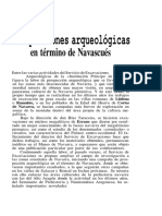 En Término de Navascués: Prospecciones Arqueológicas