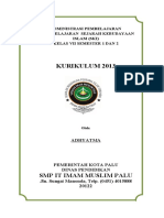 Kurikulum 2013: SMP It Imam Muslim Palu