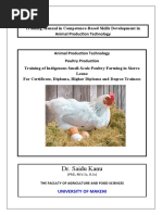 Broiler Medication and Vaccination Schedule | PDF