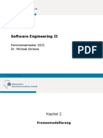 Software Engineering II: Sommersemester 2022 Dr. Michael Striewe