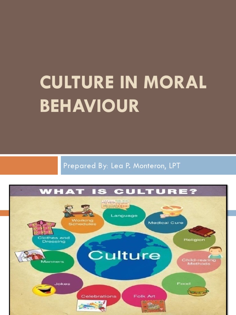 Week 6 CultureinMoralBehaviour PDF