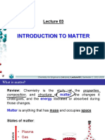 Introduction To Matter: Chemistry For Engineers (CH011IU) - 1