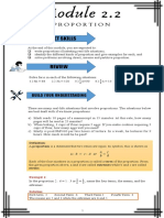 Module 2.2 Proportion