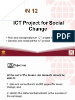 L12 ICT Project For Social Change