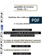 Comptabilité de Gestion Partie II : DR Noureddine ABDELBAKI