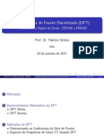 DFT: Transformada de Fourier Discretizada