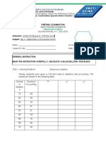 Prefinal Examination: Higher Education Department Second Semester, S.Y. 2022-2023