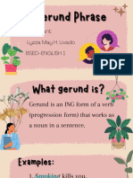 Understanding Gerund Phrases