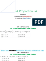 Ratio and Prop-4 (DPP - 23 Jan)