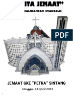 Jemaat Gke 'Petra'' Sintang: Gereja Kalimantan Evangelis