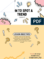 Lesson 2. TNCT. How To Spot A Trend