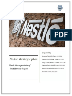 Nestle Strategic Plan Final Project 4M1 Group. (Major - Marekting)