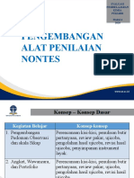 Pengembangan Alat Penilaian Nontes: Evaluasi Pembelajaran Kimia PEKI4302 Modul 4 2020