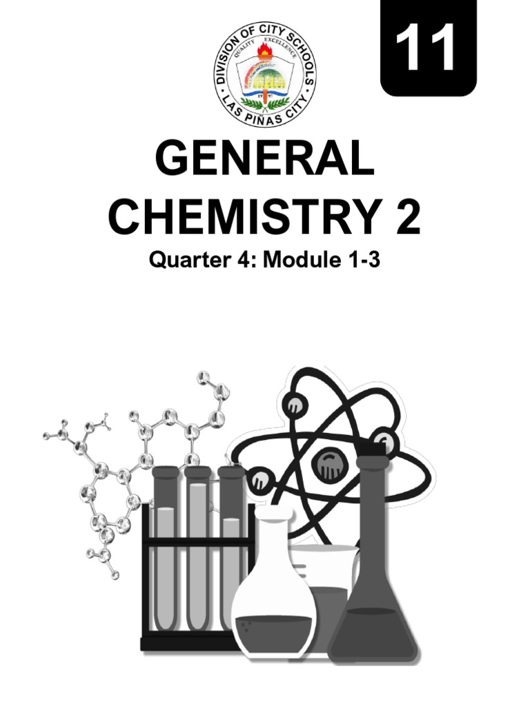 Adm General Chemistry 2 Module 1 3 Fourth Quarter | PDF