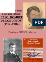 "Historia de Una Neurosis Infantil Caso: Hombre de Los Lobos" (1914 - 1918-)