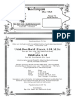 Uslah Rosidhatul Hikmah, S.PD, M.Psi Bilalludin, S.PD: Bpk. Moh. Sadik - Ibu Sitti Muniah (Almh)