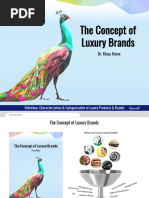 Download The Concept of Luxury Brands - Presentation by Klaus Heine SN64198092 doc pdf