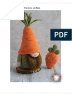 Easter Carrot Gnome Pattern