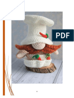 Chef Gnome Pattern