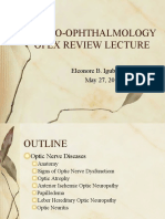 Neuro-Ophthalmology Opex Review Lecture: Eleonore B. Iguban, MD May 27, 2010