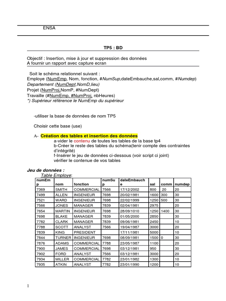TP5 Com | PDF