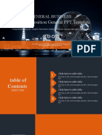 General Business: Corporate Position General PPT Template