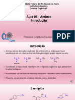 Aula 06 Aminas Introducao