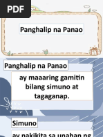 Panghalip Panao | PDF