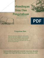 M3 Perbandingan Ilmu Dan Pengetahuan