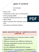 Computer Hardware Components and Architecture