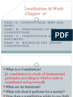 Indian Constitution at Work Chapter - 1