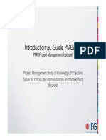 Introduction Au Guide Pmbok®: Pmi (Project Management Institute)
