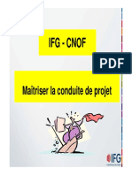 Ifg - Cnof: Maîtriser La Conduite de Projet