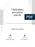 Child Abuse Prevention Activity